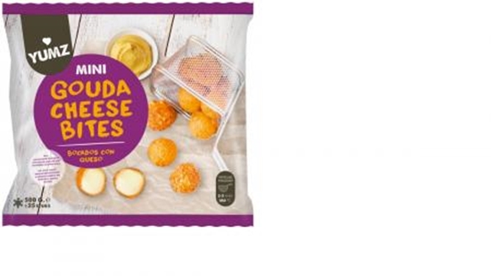 Picture of YUMZ GOUDA CHEESE BITES 1KG